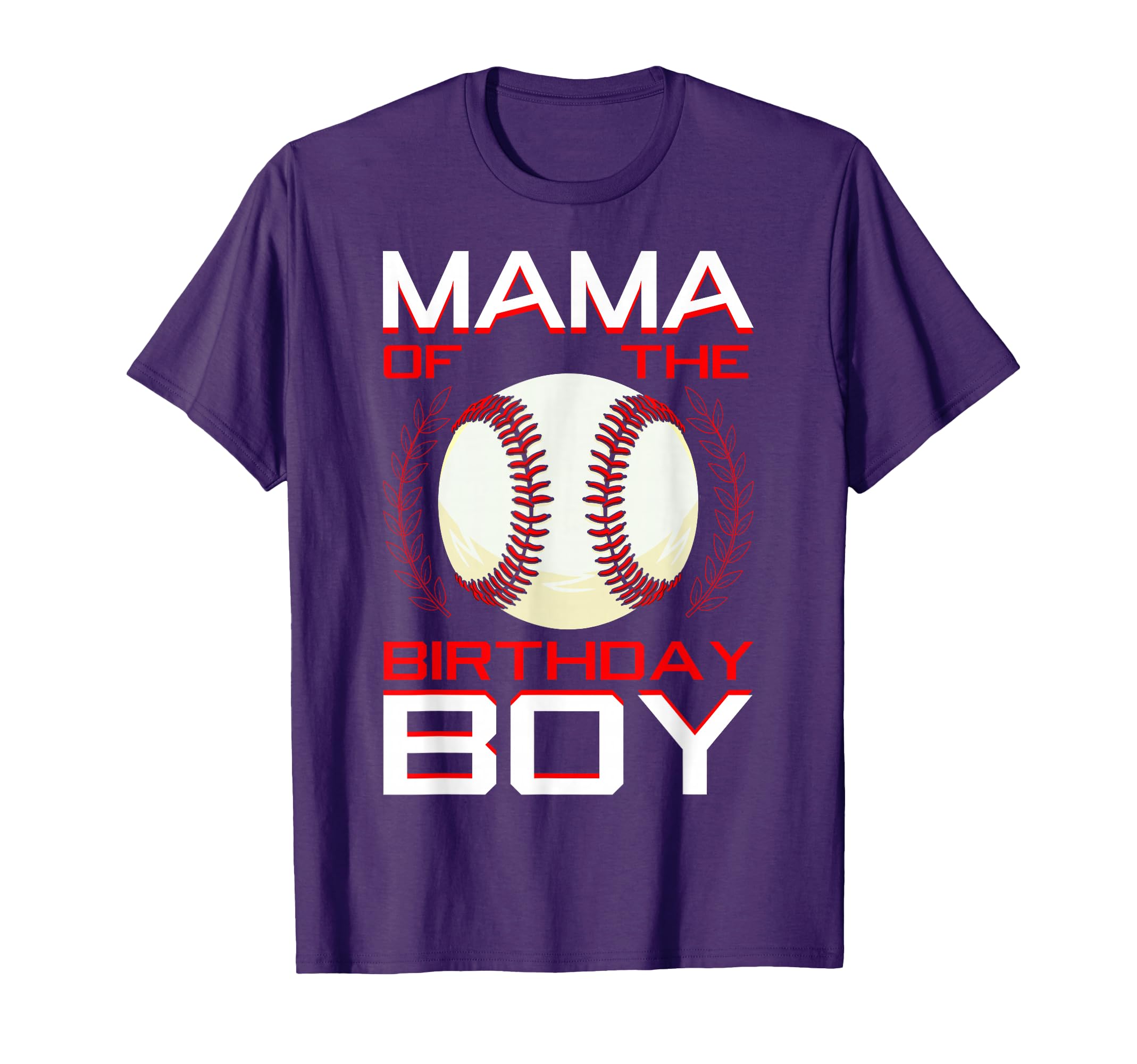 Mama Birthday Baseball Theme Bday T-Shirt - Custom Art Print for Adults - T-Shirt, Sweatshirt, Hoodie
