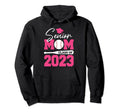 Senior Mom Class 2023 Baseball Hoodie - Custom Art Print Men Women - T-Shirt, Sweatshirt, Hoodie