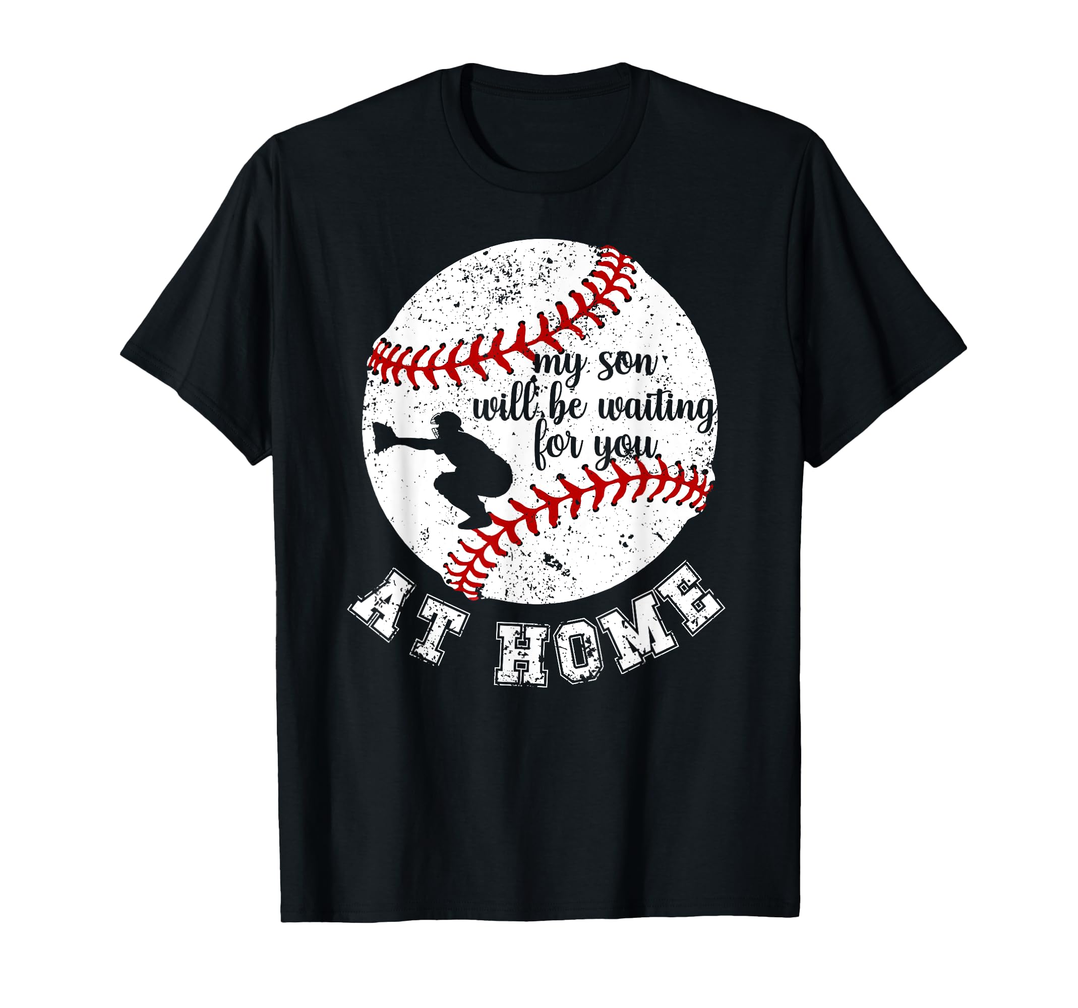 Home Baseball Catcher Mom Baseball T-Shirt - Aesthetic Graphic for Adults - T-Shirt, Sweatshirt, Hoodie