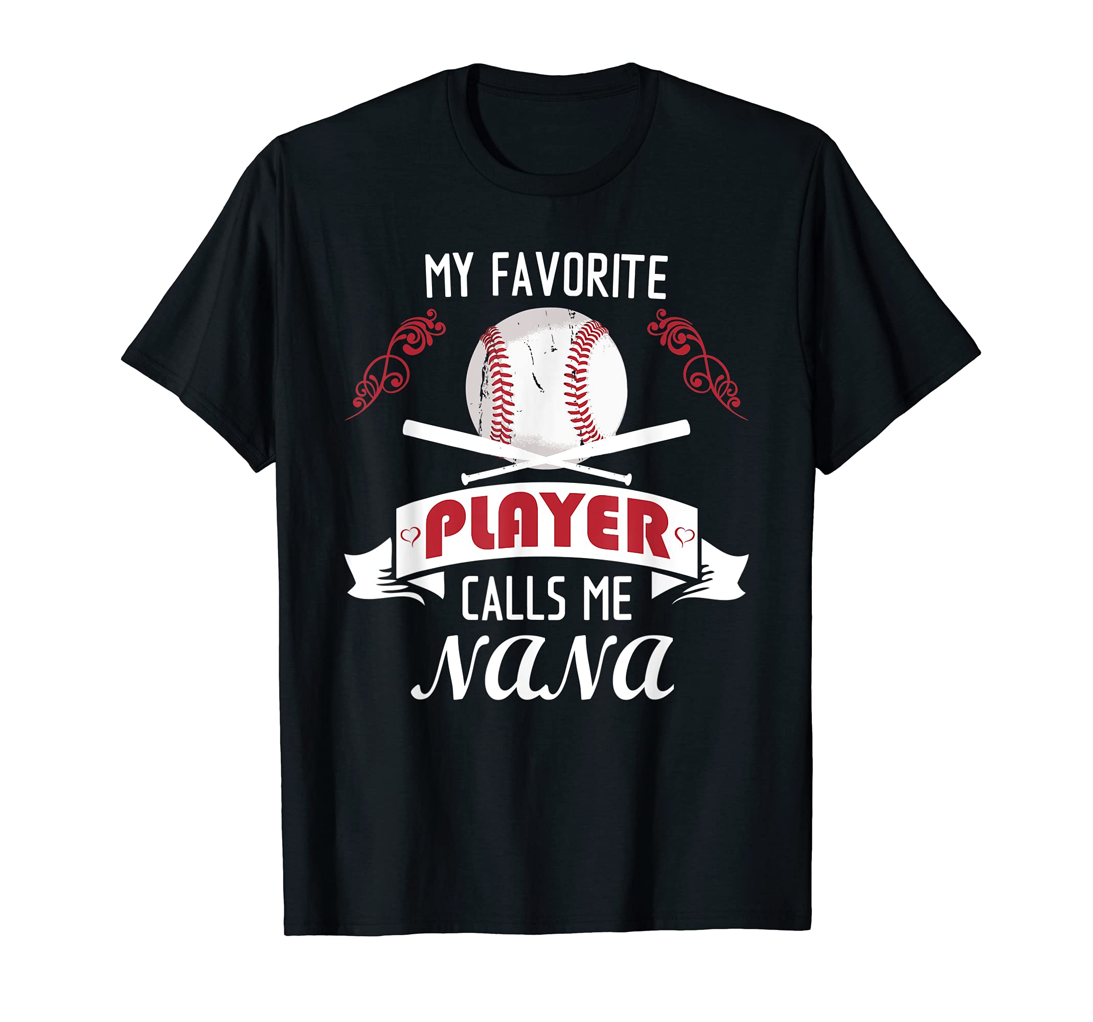 My Favorite Baseball Player Calls T-Shirt - Fun Novelty Design Men Women - T-Shirt, Sweatshirt, Hoodie