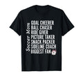 Soccer Mom Proud Support Sports Mom T-Shirt - Minimalist Print for Adults - T-Shirt, Sweatshirt, Hoodie