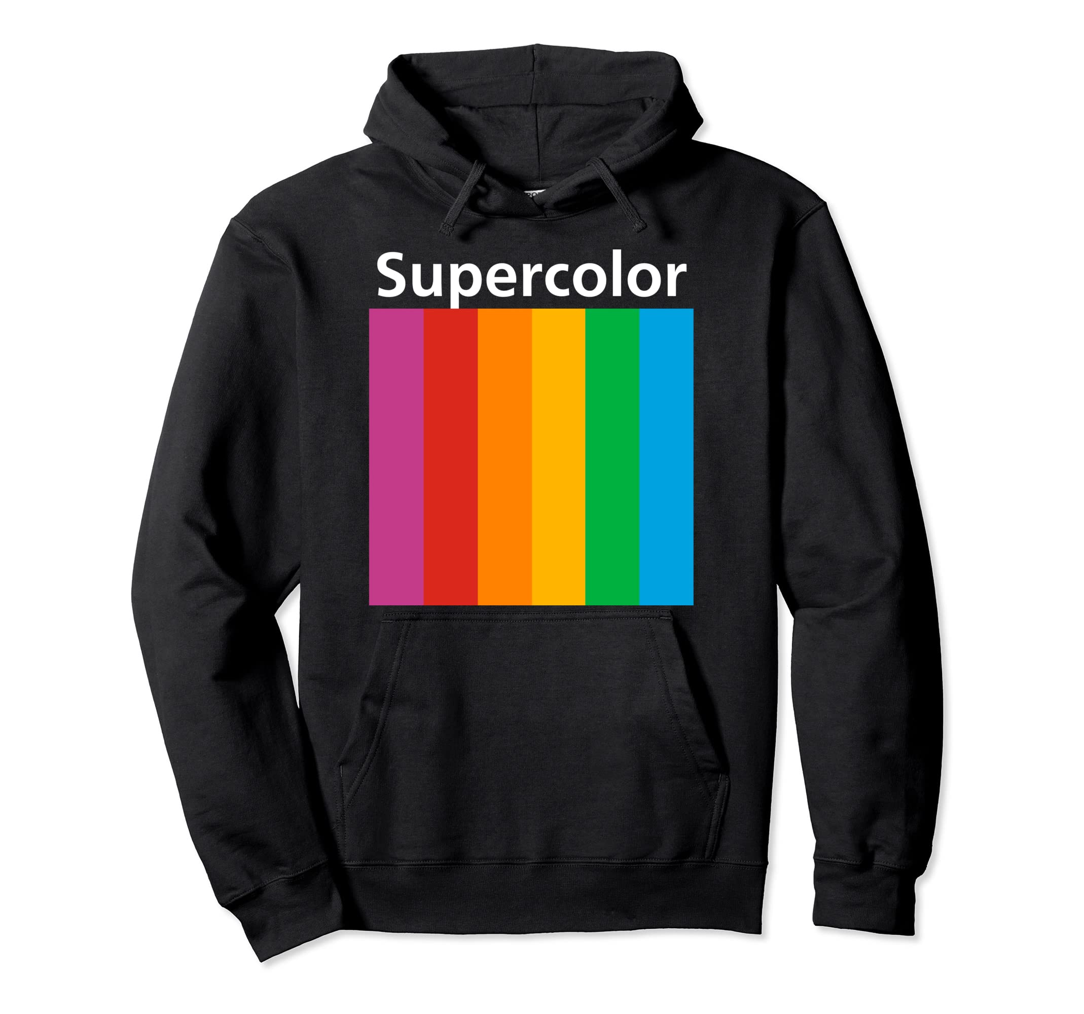 Camera Colorful 80S Supercolor Rainbow Hoodie - Streetwear Style Men Women - T-Shirt, Sweatshirt, Hoodie