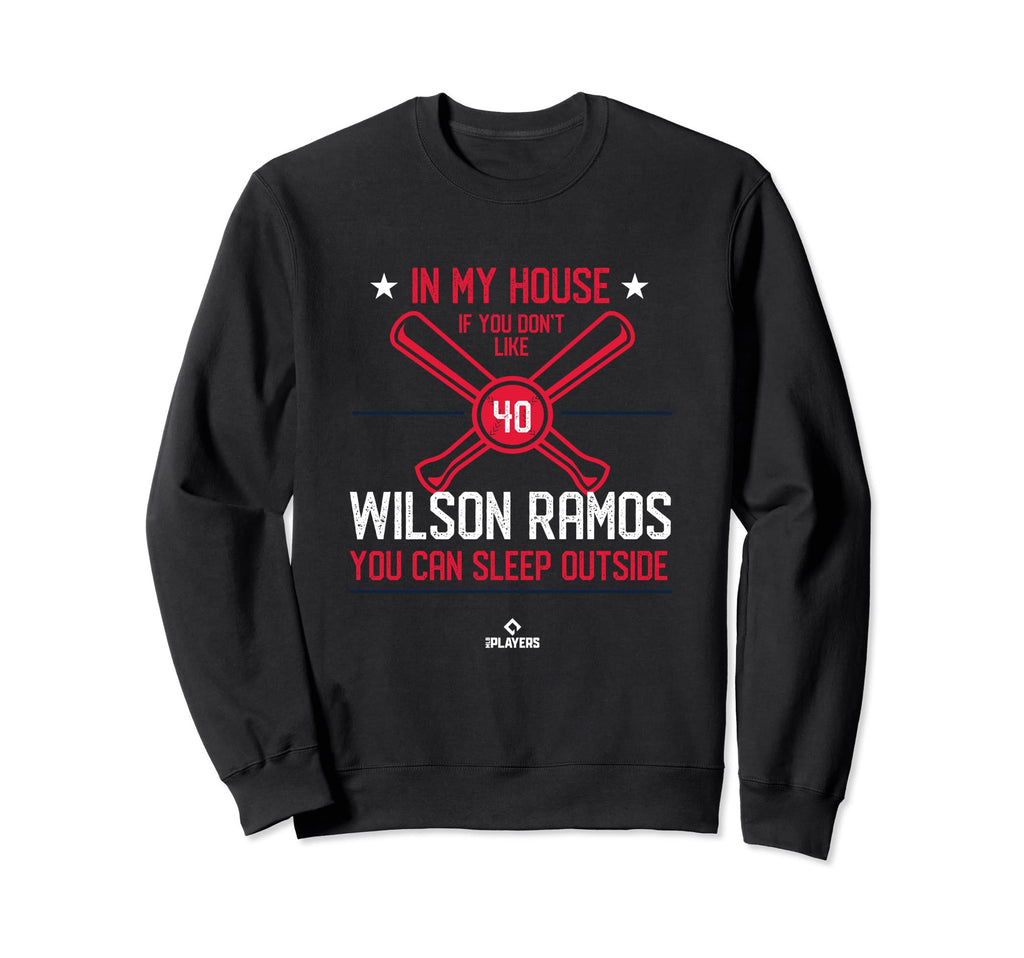 My House Wilson Ramos Mlbpa Sweatshirt - Minimalist Print Men Women - T-Shirt, Sweatshirt, Hoodie
