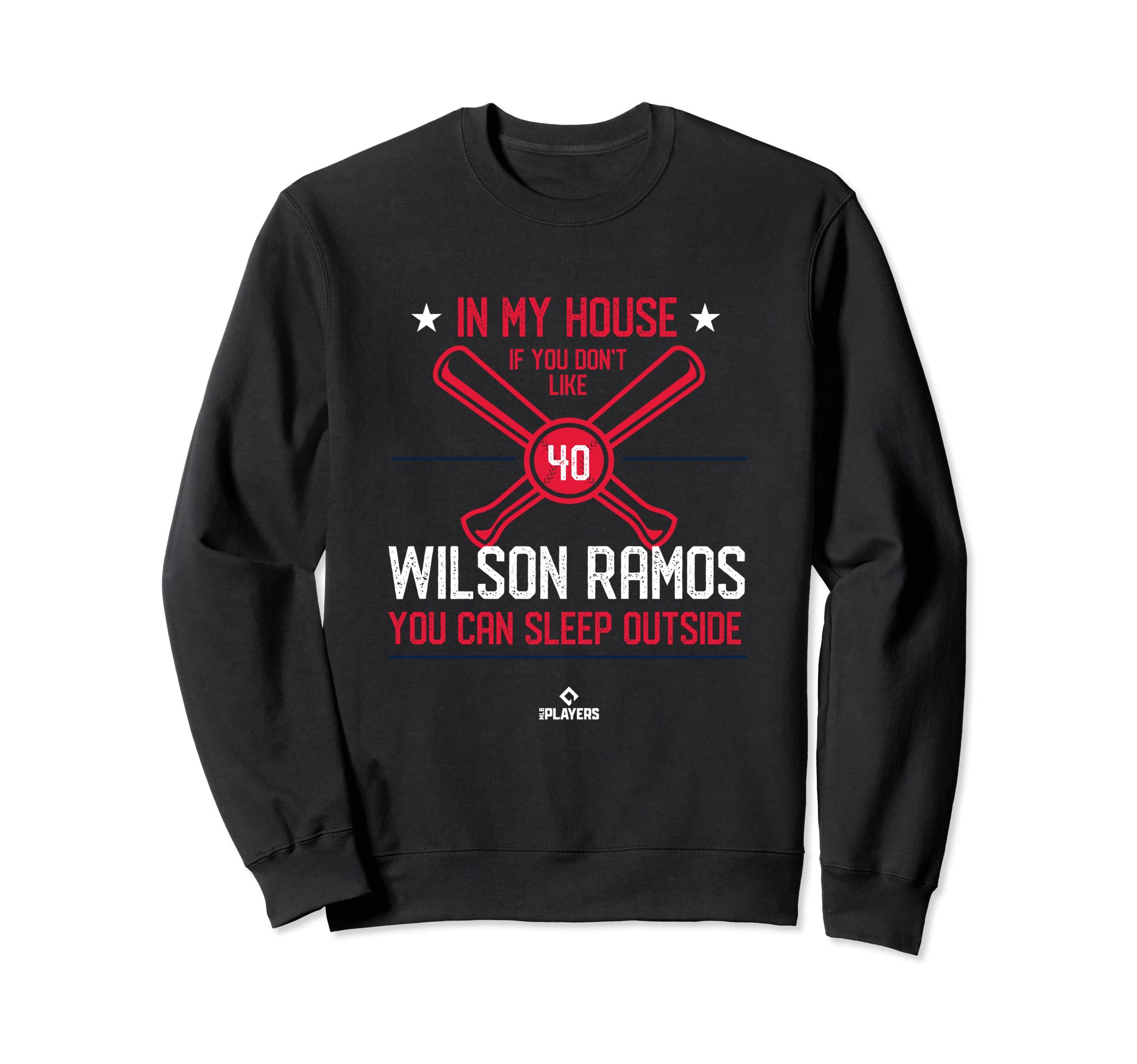 My House Wilson Ramos Mlbpa Sweatshirt - Minimalist Print Men Women - T-Shirt, Sweatshirt, Hoodie