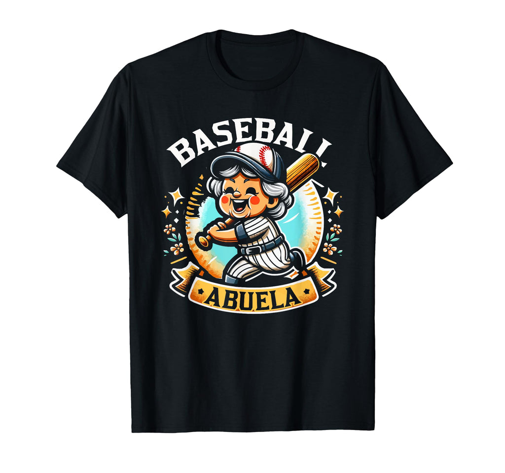Baseball Grandma Grandmother Granny T-Shirt - Fun Novelty Design Unisex - T-Shirt, Sweatshirt, Hoodie