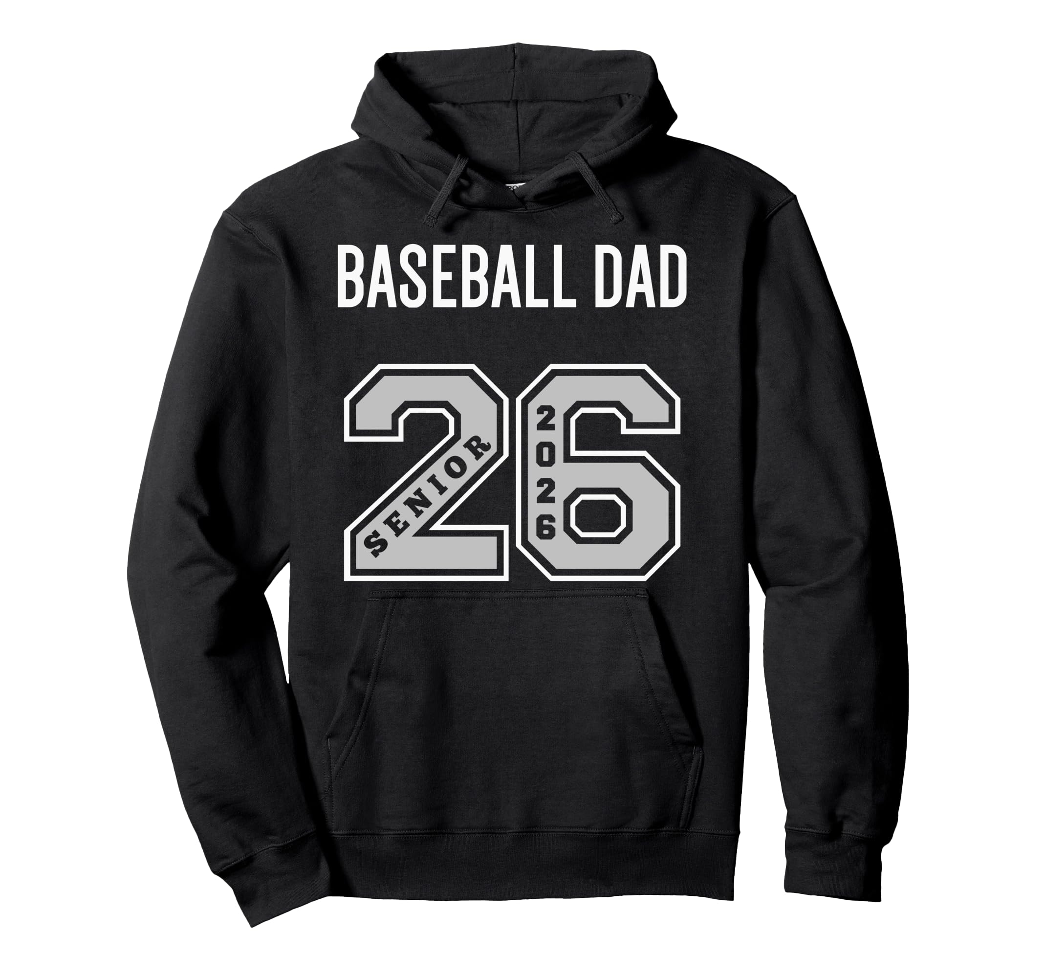 Baseball Dad 2026 Senior Baseball Dad Hoodie - Unique Graphic Men Women - T-Shirt, Sweatshirt, Hoodie