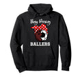 Busy Raising Ballers Funny Bowling Hoodie - Custom Art Print Men Women - T-Shirt, Sweatshirt, Hoodie