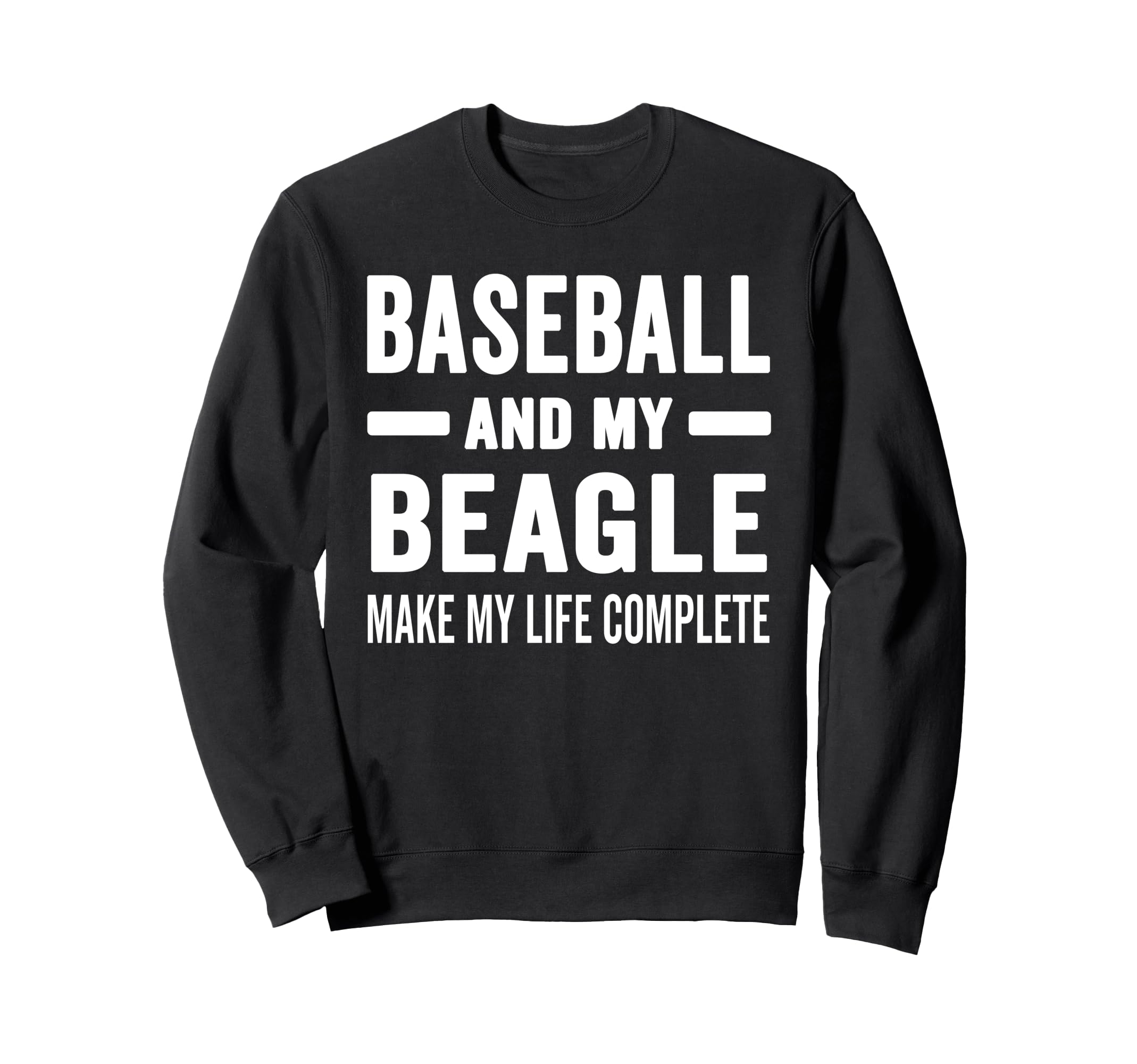 Baseball And My Beagle Mama Dog Sweatshirt - Aesthetic Graphic Men Women - T-Shirt, Sweatshirt, Hoodie