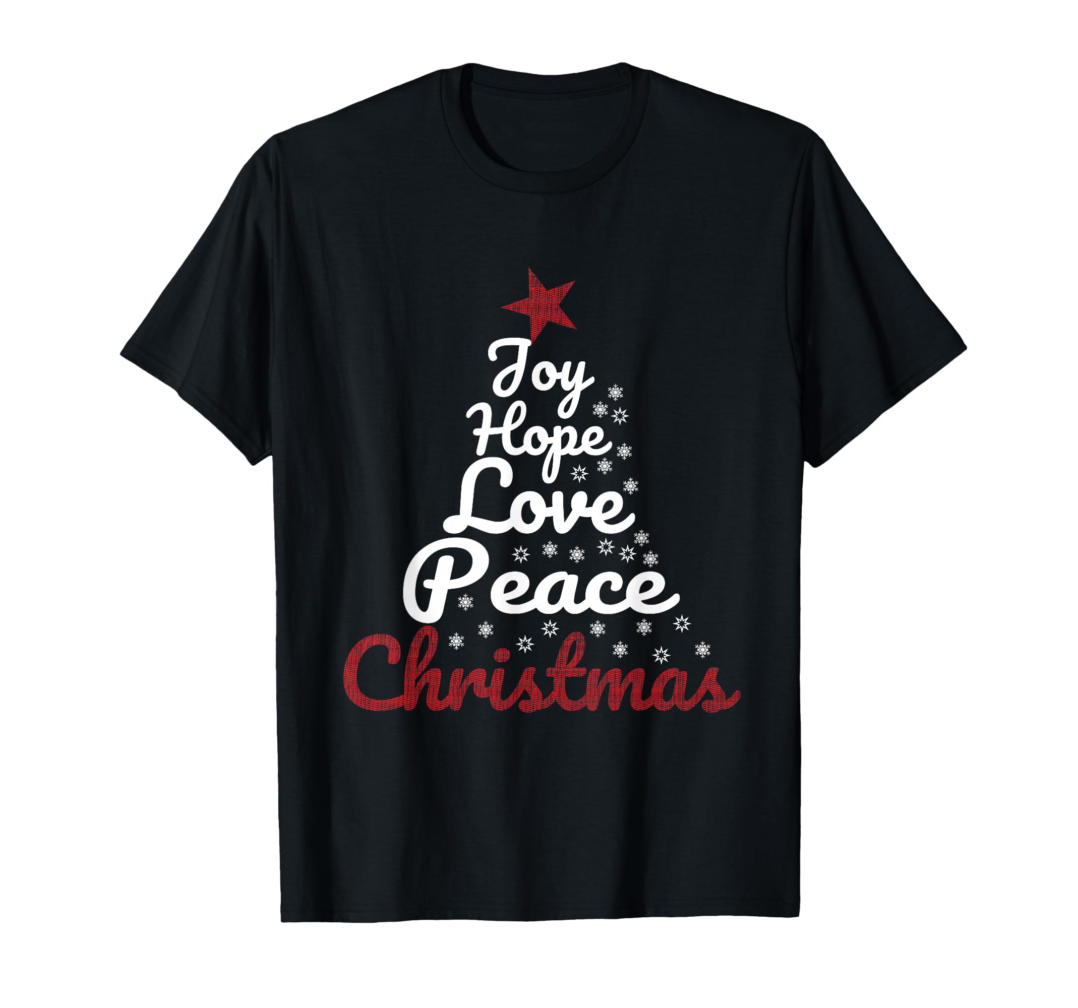 Star Joy Hope Love Peace T-Shirt - Custom Art Print for Adults - T-Shirt, Sweatshirt, Hoodie