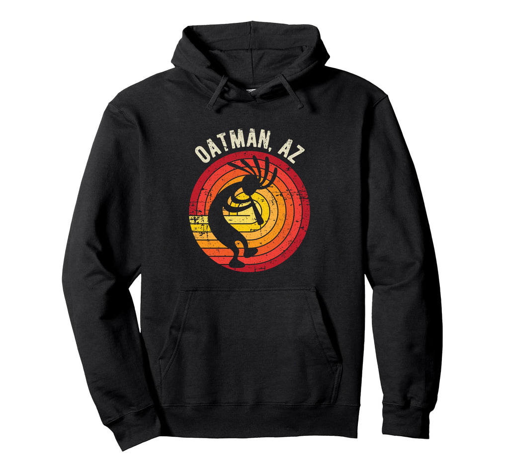 Oatman Arizona Dancing Kokopelli Hoodie - Fun Novelty Design Unisex - T-Shirt, Sweatshirt, Hoodie