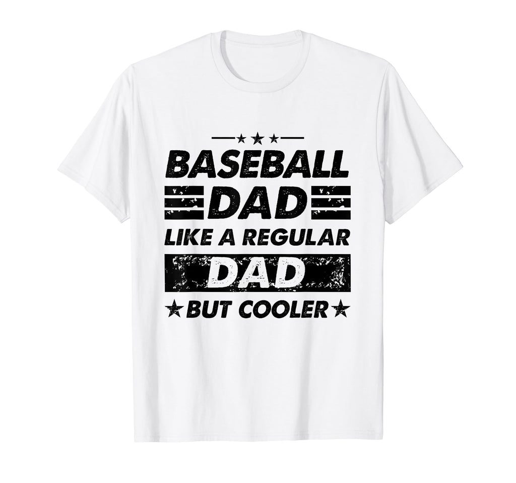 Funny Baseball Dad Like Regular Dad T-Shirt - Aesthetic Graphic for Adults - T-Shirt, Sweatshirt, Hoodie