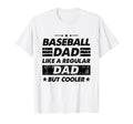Funny Baseball Dad Like Regular Dad T-Shirt - Aesthetic Graphic for Adults - T-Shirt, Sweatshirt, Hoodie