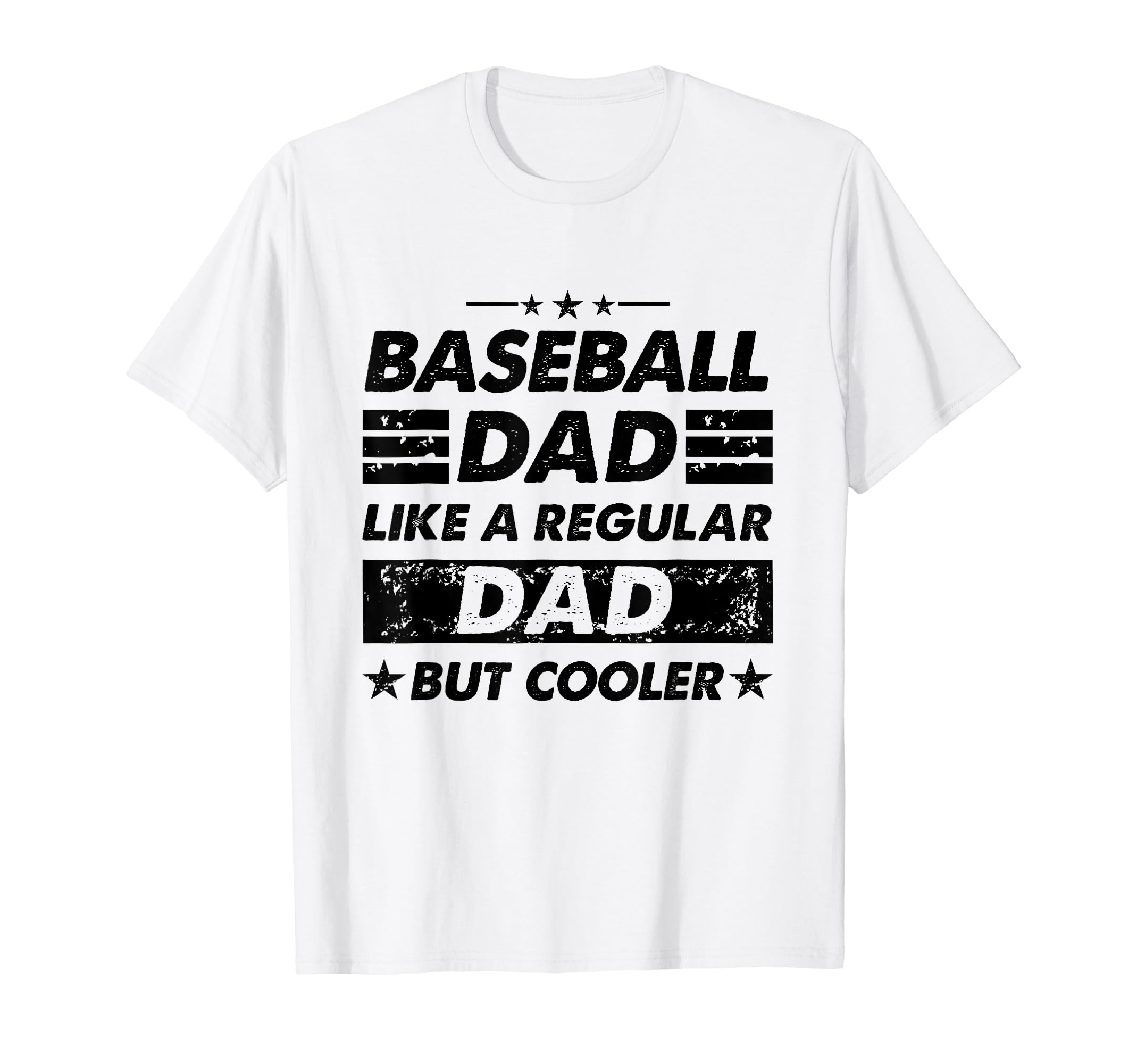 Funny Baseball Dad Like Regular Dad T-Shirt - Aesthetic Graphic for Adults - T-Shirt, Sweatshirt, Hoodie