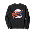 Detroit Baseball Sweatshirt - Graphic Print Unisex - T-Shirt, Sweatshirt, Hoodie