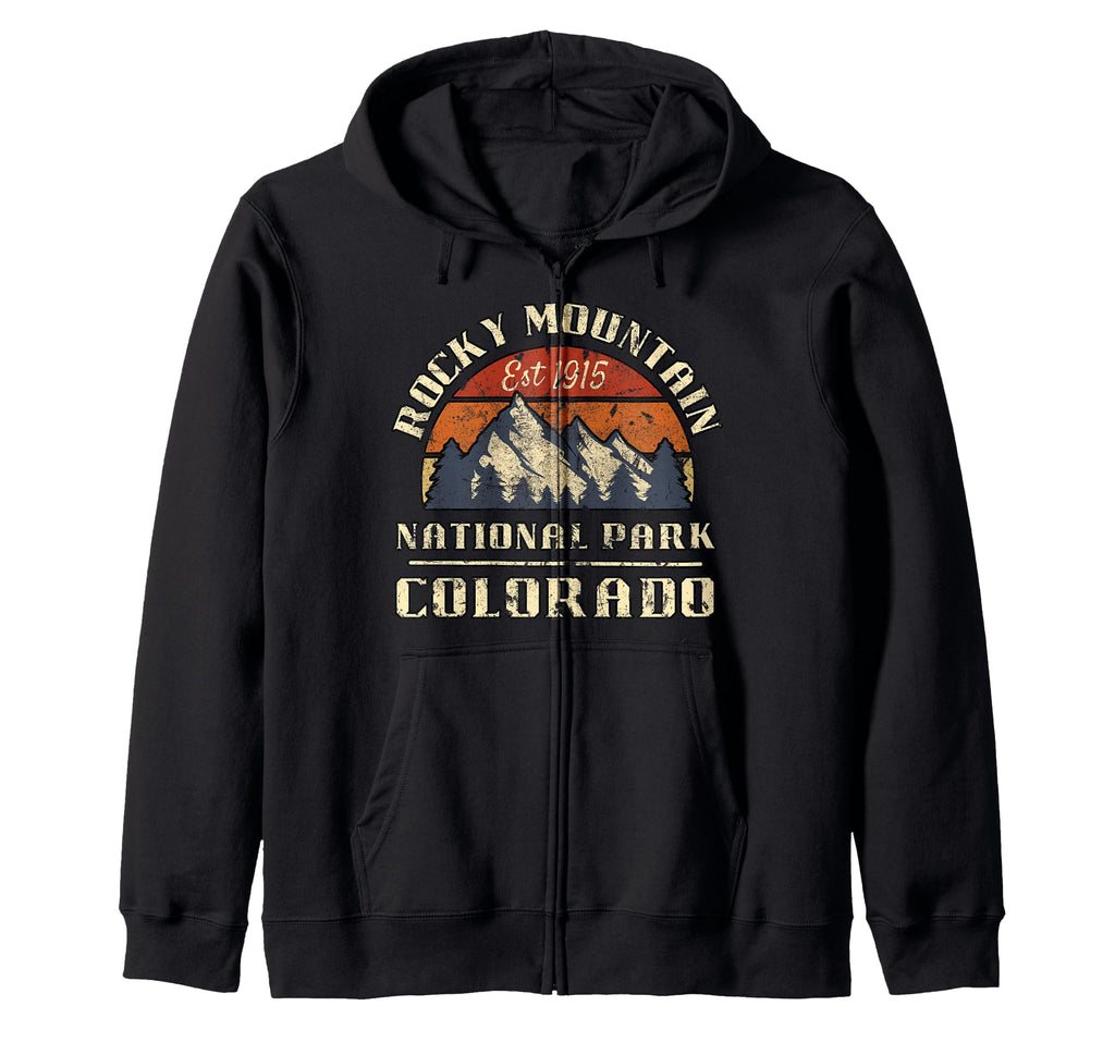Rocky Mountain National Park Sweatshirt - Fun Novelty Design Men Women - T-Shirt, Sweatshirt, Hoodie