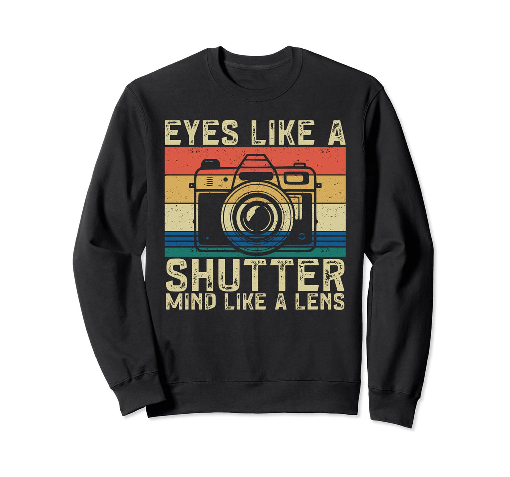 Photo Camera Photographer Flash Sweatshirt - Minimalist Print for Adults - T-Shirt, Sweatshirt, Hoodie