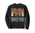 Photo Camera Photographer Flash Sweatshirt - Minimalist Print for Adults - T-Shirt, Sweatshirt, Hoodie