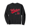 Jesse Winker 33 Cincinnati Mlbpa Sweatshirt - Minimalist Print Unisex - T-Shirt, Sweatshirt, Hoodie