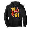 1981 Roller Skate 80S Nostalgia Collector Hoodie - Aesthetic Graphic Unisex - T-Shirt, Sweatshirt, Hoodie