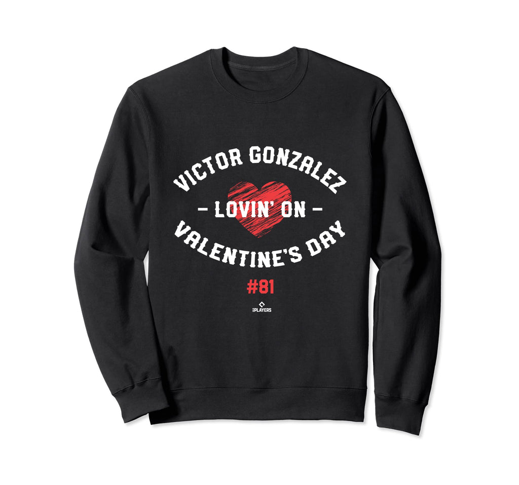 Victor Gonzalez Lovin Valentines Sweatshirt - Streetwear Style Men Women - T-Shirt, Sweatshirt, Hoodie