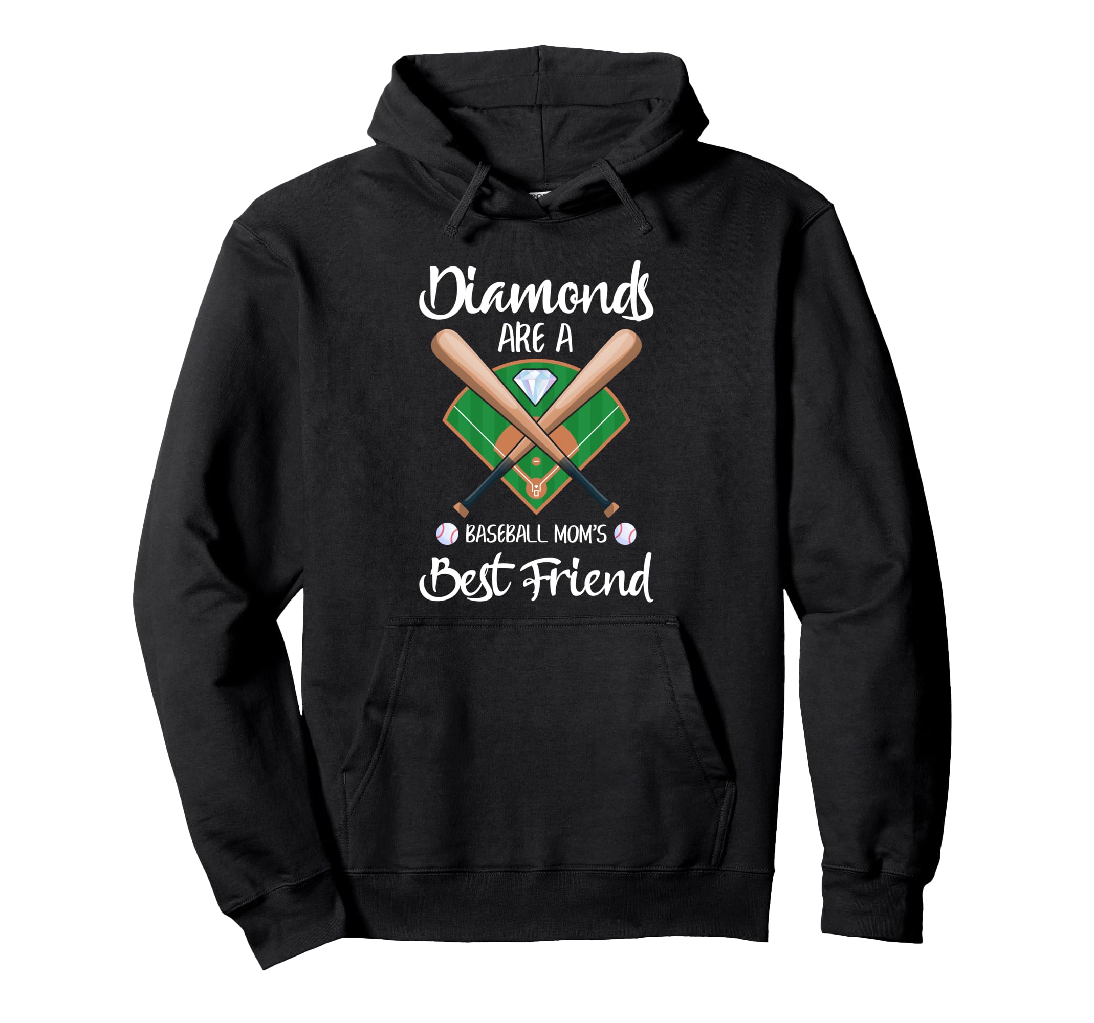 Funny Baseball Mom Hoodie - Graphic Print Unisex - T-Shirt, Sweatshirt, Hoodie