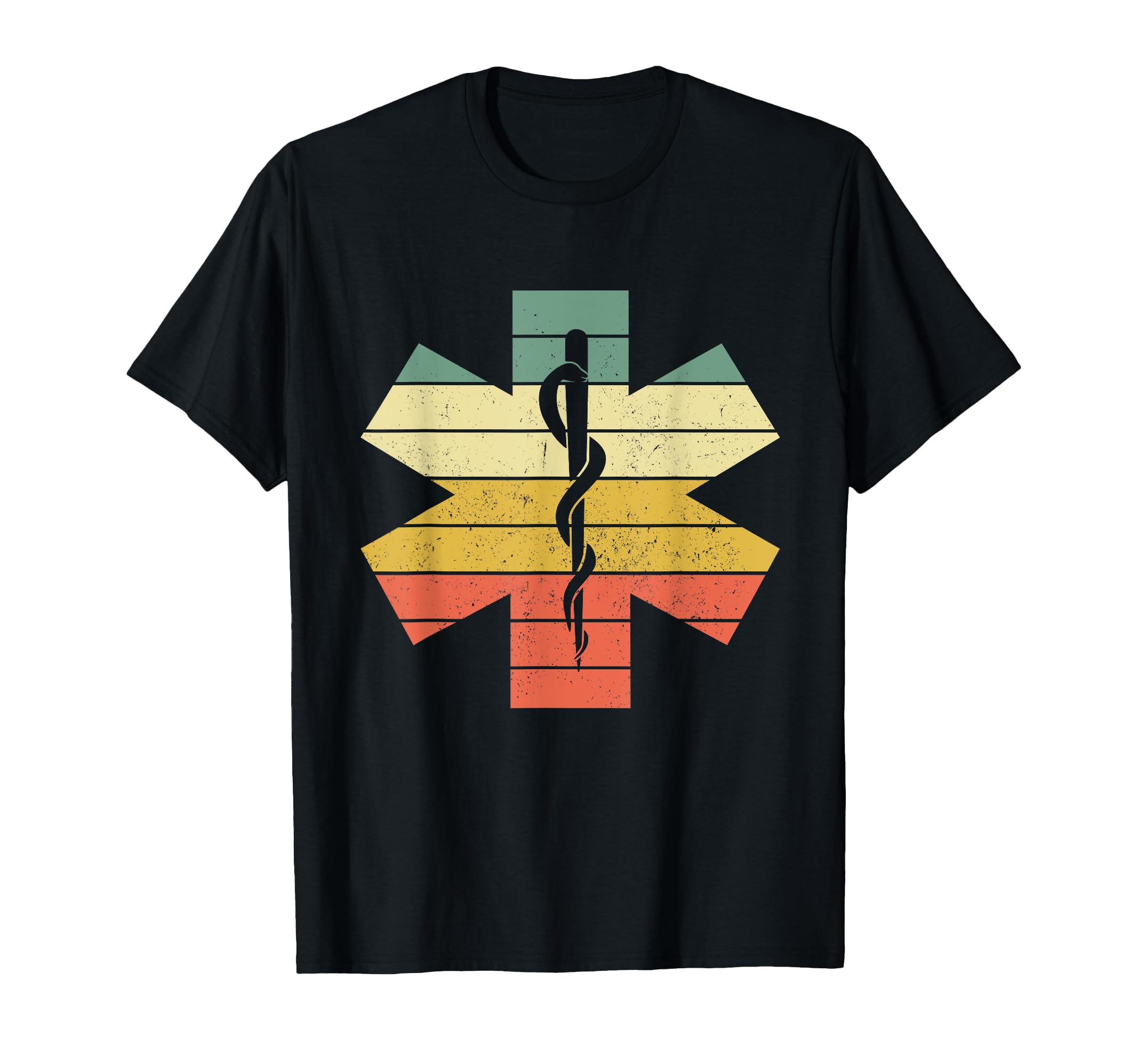 Distressed Star Life Sunset T-Shirt - Minimalist Print for Adults - T-Shirt, Sweatshirt, Hoodie