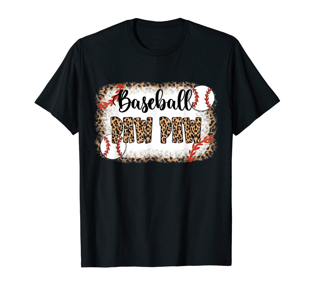 Baseball Paw Paw Leopard Baseball T-Shirt - Unique Graphic Men Women - T-Shirt, Sweatshirt, Hoodie