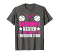 Baseball Sister Im Here T-Shirt - Casual Everyday Wear for Adults - T-Shirt, Sweatshirt, Hoodie