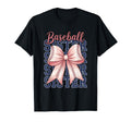 Baseball Sister Coquette Bow T-Shirt - Unique Graphic Unisex - T-Shirt, Sweatshirt, Hoodie