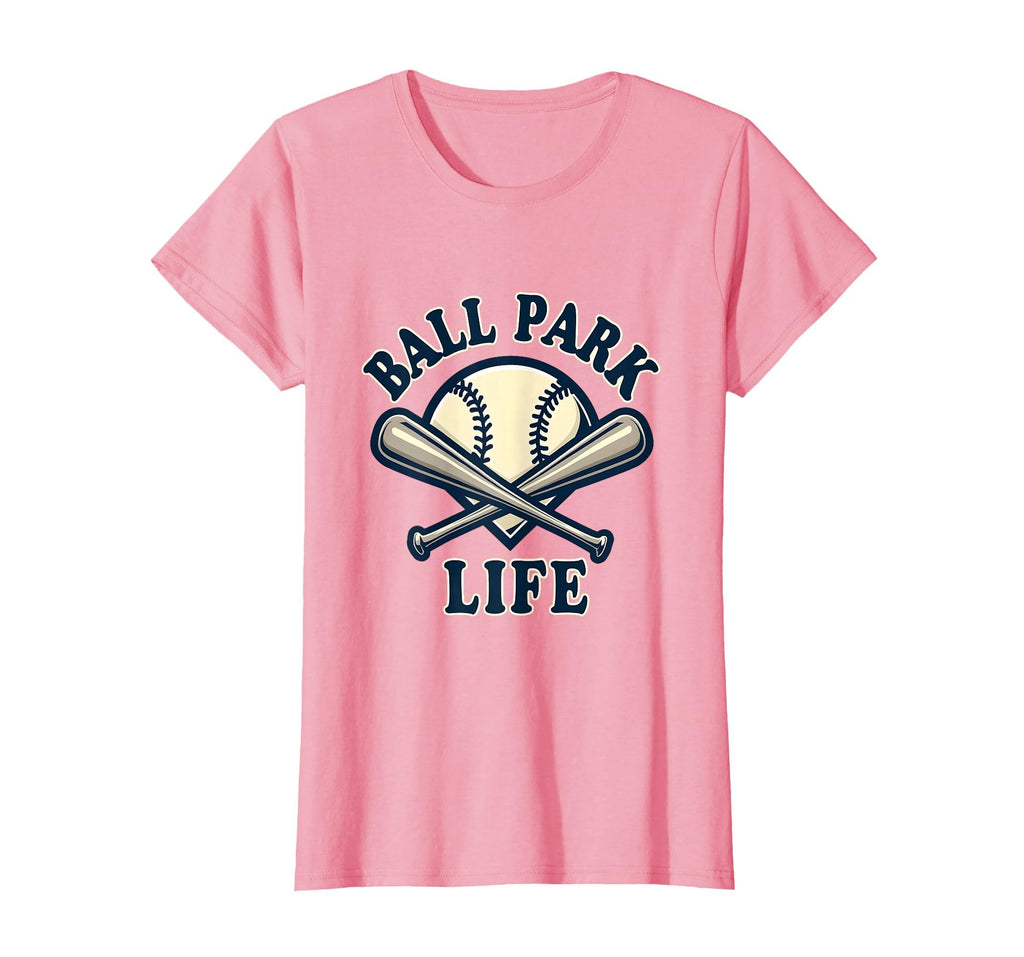 Ball Park Life Baseball Mom T-Shirt - Streetwear Style for Adults - T-Shirt, Sweatshirt, Hoodie
