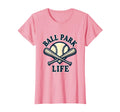 Ball Park Life Baseball Mom T-Shirt - Streetwear Style for Adults - T-Shirt, Sweatshirt, Hoodie