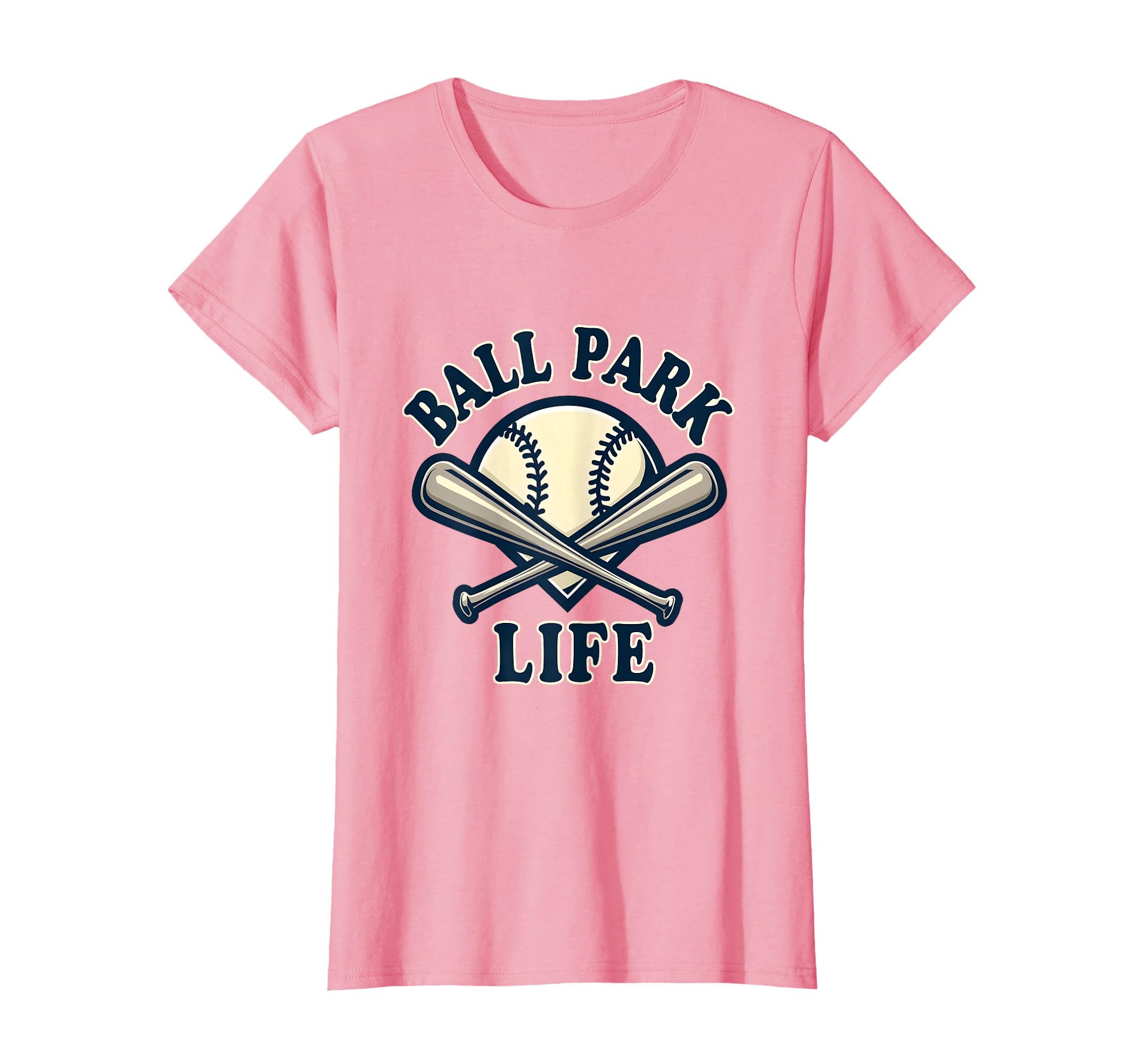 Ball Park Life Baseball Mom T-Shirt - Streetwear Style for Adults - T-Shirt, Sweatshirt, Hoodie