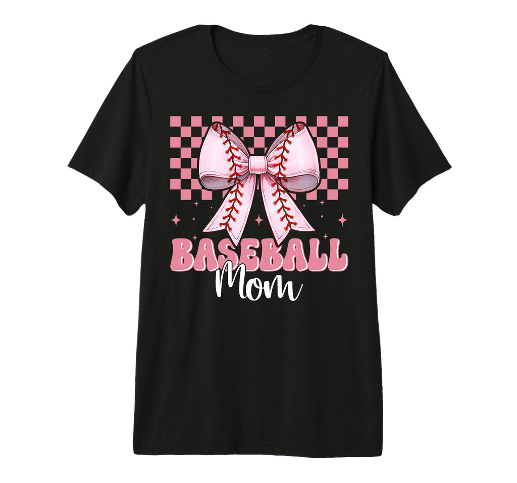 Baseball Mom Baseball Mama Mothers T-Shirt - Custom Art Print for Adults - T-Shirt, Sweatshirt, Hoodie