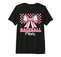 Baseball Mom Baseball Mama Mothers T-Shirt - Custom Art Print for Adults - T-Shirt, Sweatshirt, Hoodie