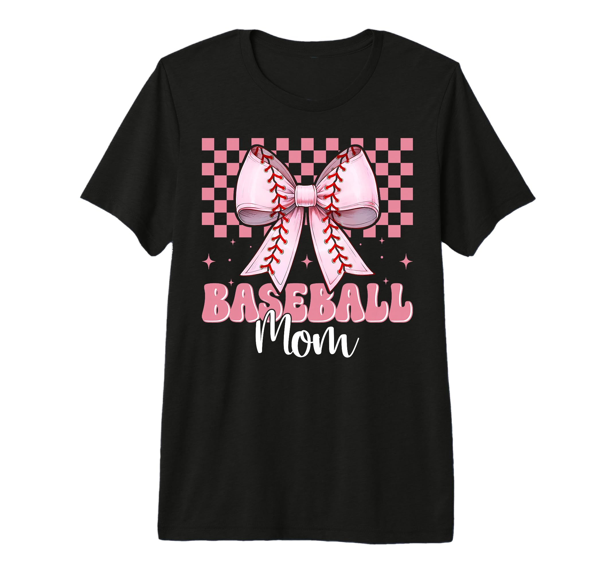 Baseball Mom Baseball Mama Mothers T-Shirt - Custom Art Print for Adults - T-Shirt, Sweatshirt, Hoodie