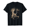 Distressed Acoustic Guitar Player Rock Roll T-Shirt - Trendy Graphic Unisex - T-Shirt, Sweatshirt, Hoodie