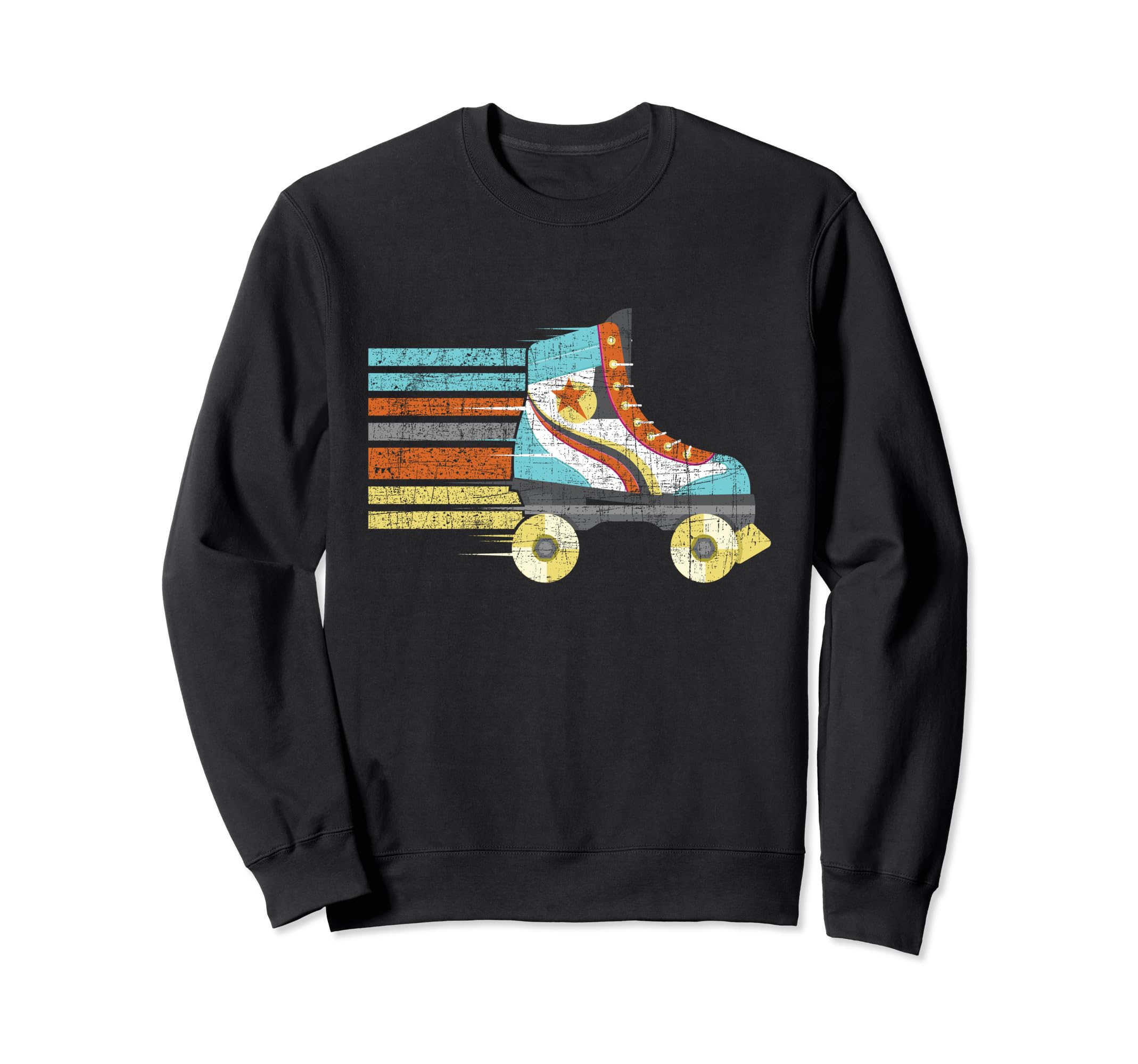 Skater Shoe Roller Derby Roller Sweatshirt - Aesthetic Graphic for Adults - T-Shirt, Sweatshirt, Hoodie