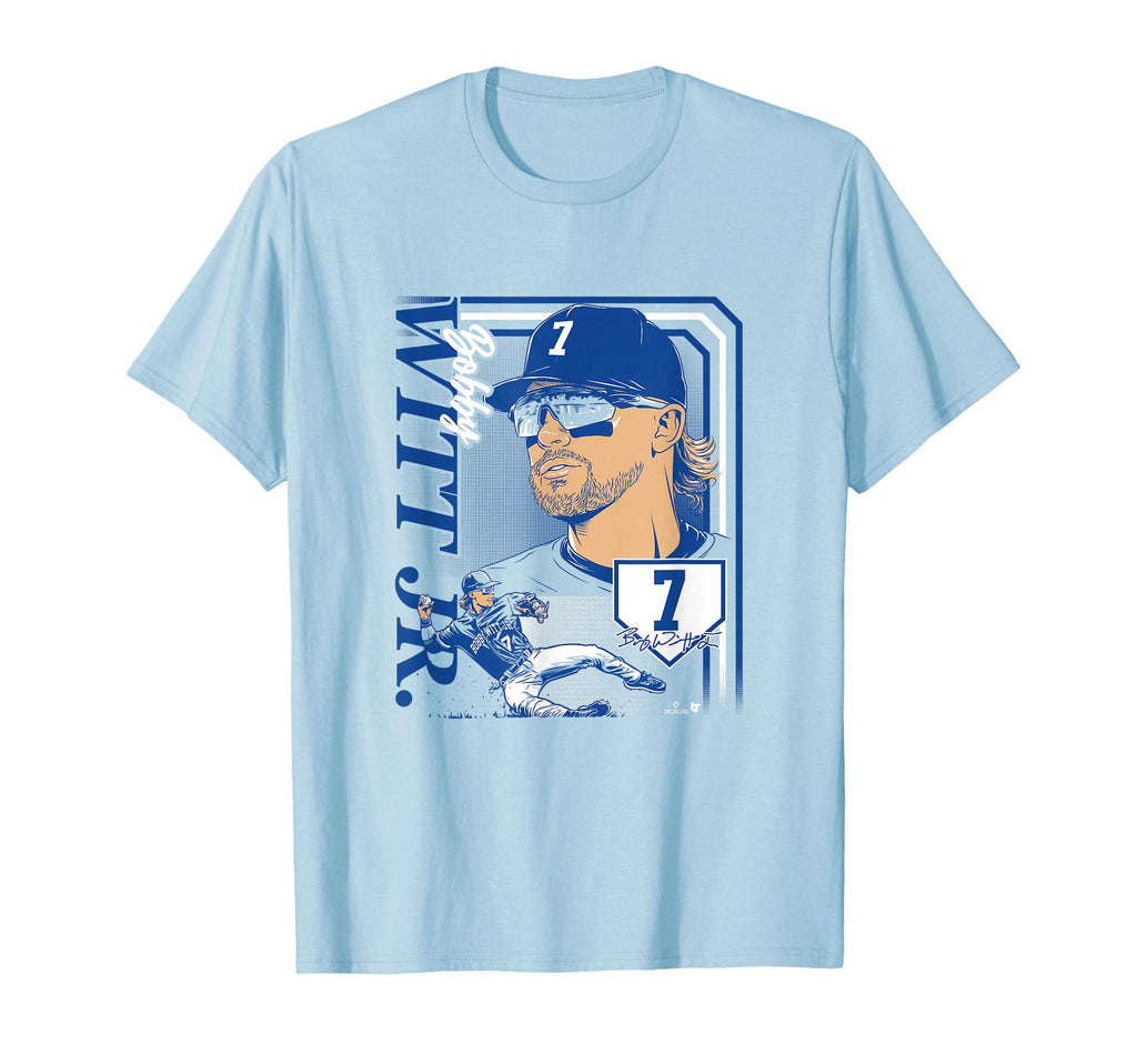 Bobby Witt Jr Collage Frame Kansas City T-Shirt - Trendy Graphic Unisex - T-Shirt, Sweatshirt, Hoodie