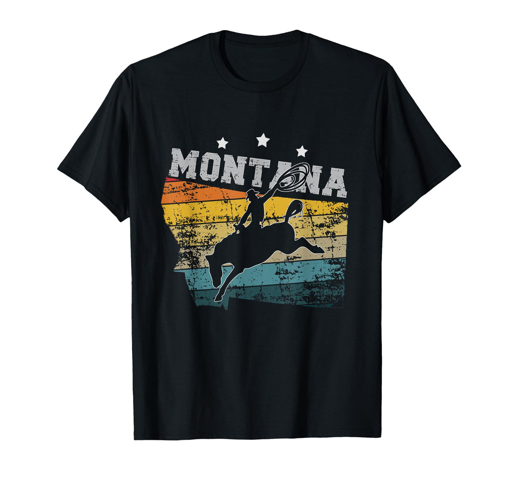 Montana Cowboy T-Shirt - Streetwear Style Unisex - T-Shirt, Sweatshirt, Hoodie