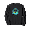 Baseball Grandpa Modern Baseball Circles Sweatshirt - Unique Graphic Unisex - T-Shirt, Sweatshirt, Hoodie
