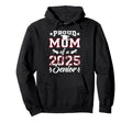 Proud Mom 2025 Senior Baseball Class Hoodie - Custom Art Print for Adults - T-Shirt, Sweatshirt, Hoodie
