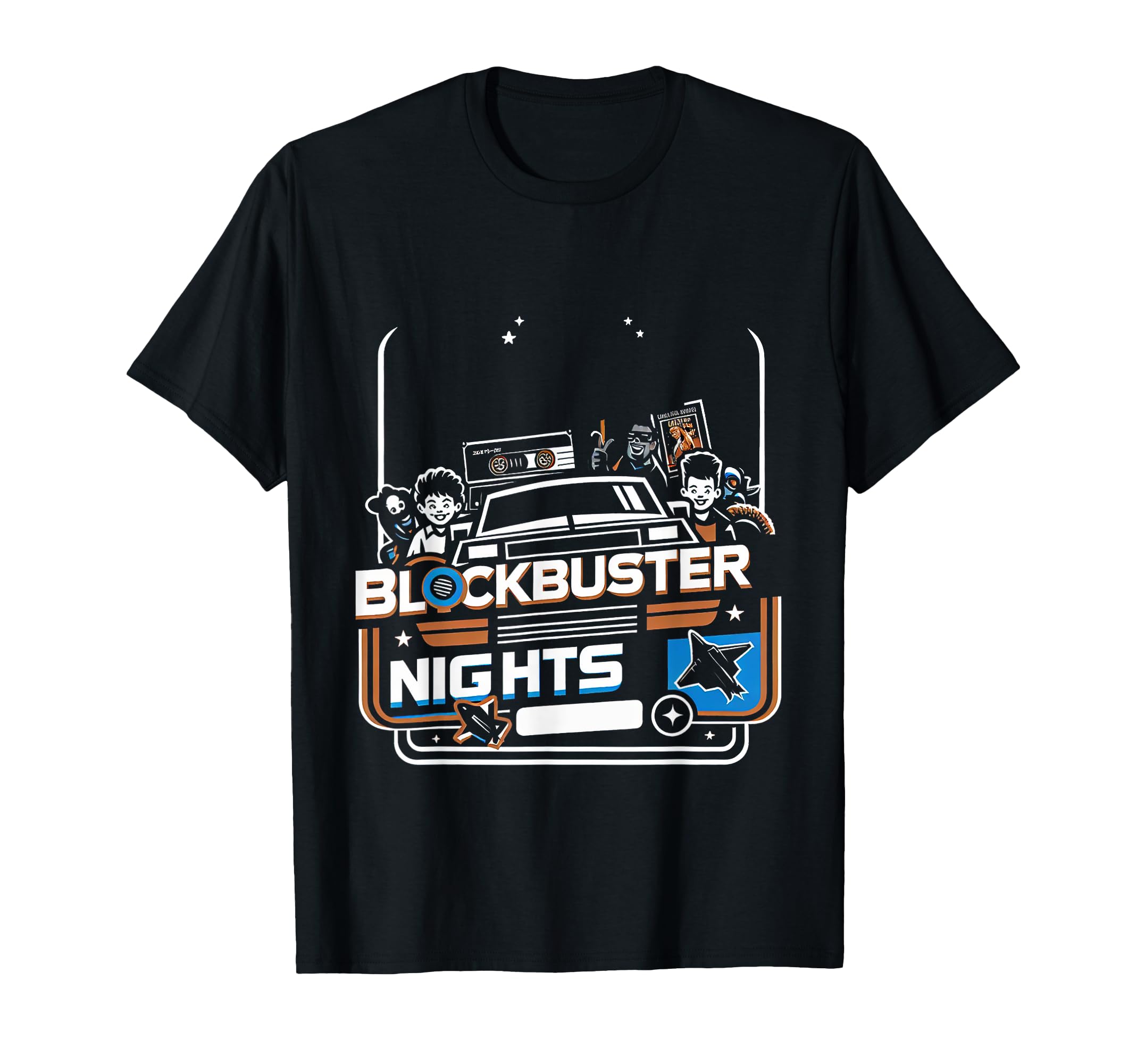 Blockbuster Nights 90S Movie T-Shirt - Aesthetic Graphic Men Women - T-Shirt, Sweatshirt, Hoodie