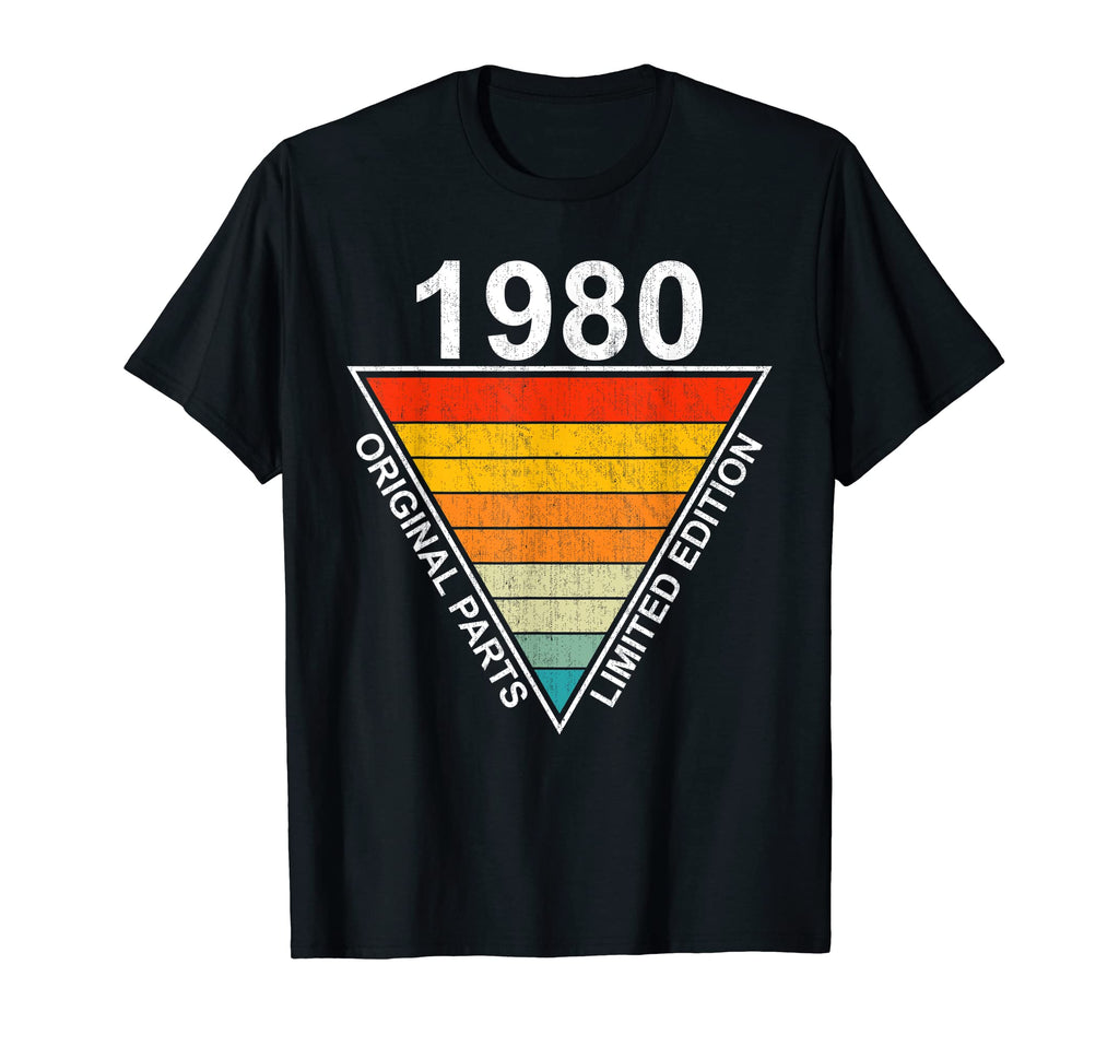 Sunset 1980 Birthday Gifts T-Shirt - Aesthetic Graphic for Adults - T-Shirt, Sweatshirt, Hoodie