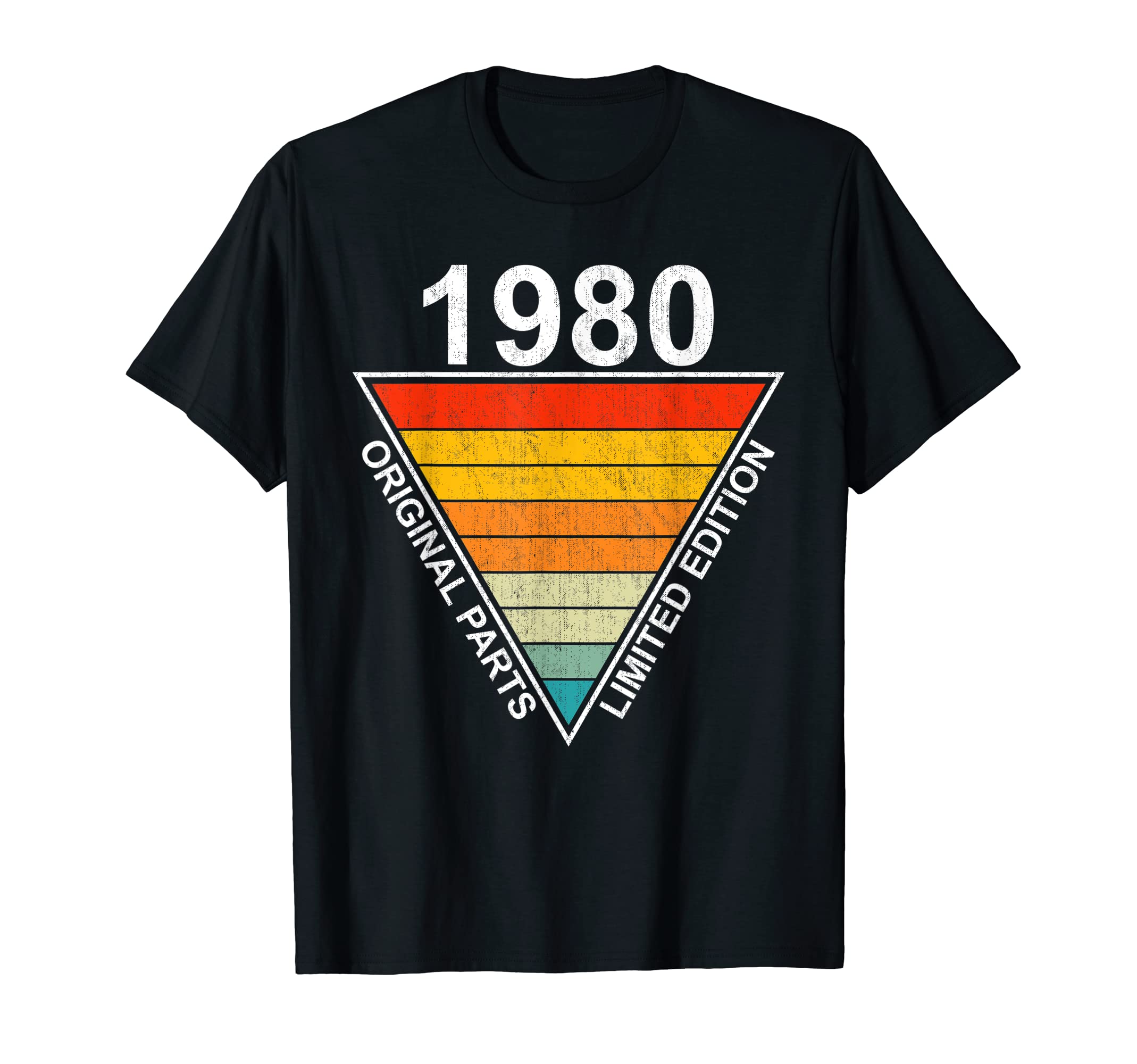 Sunset 1980 Birthday Gifts T-Shirt - Aesthetic Graphic for Adults - T-Shirt, Sweatshirt, Hoodie