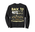 Back To 90S Old School Hip Hop Sweatshirt - Aesthetic Graphic Men Women - T-Shirt, Sweatshirt, Hoodie
