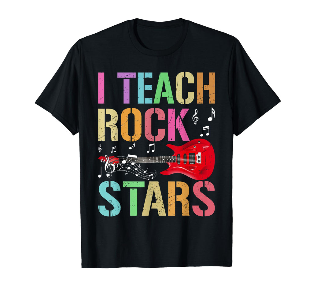 I Teach Rockstars Band Vibes T-Shirt - Casual Everyday Wear for Adults - T-Shirt, Sweatshirt, Hoodie