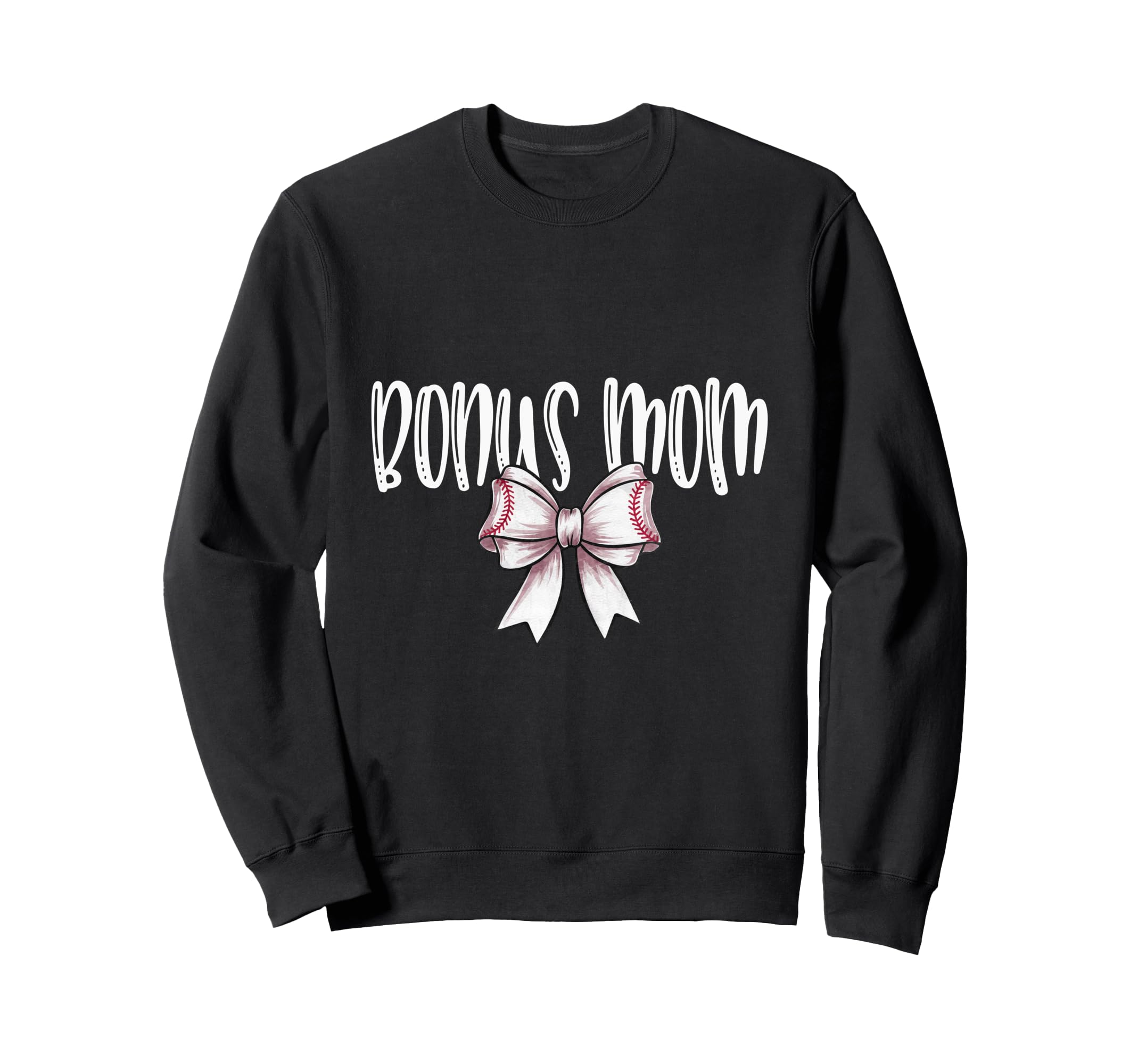 Coquette Baseball Bonus Mom Spirit Sweatshirt - Aesthetic Graphic Unisex - T-Shirt, Sweatshirt, Hoodie