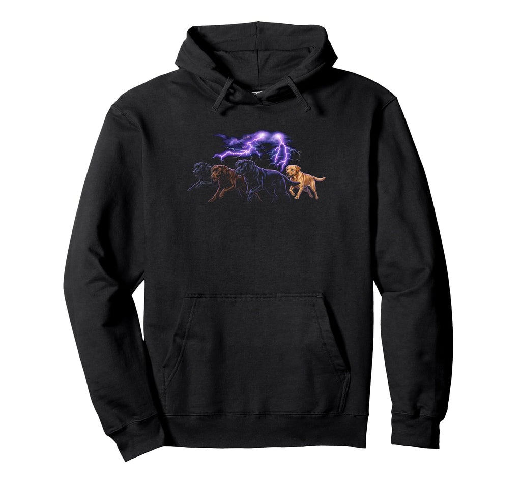Labrador Retriever 90S Dog Lovers Hoodie - Fun Novelty Design Unisex - T-Shirt, Sweatshirt, Hoodie