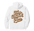 70S Texas Baseball Mom Script Hoodie - Unique Graphic Men Women - T-Shirt, Sweatshirt, Hoodie