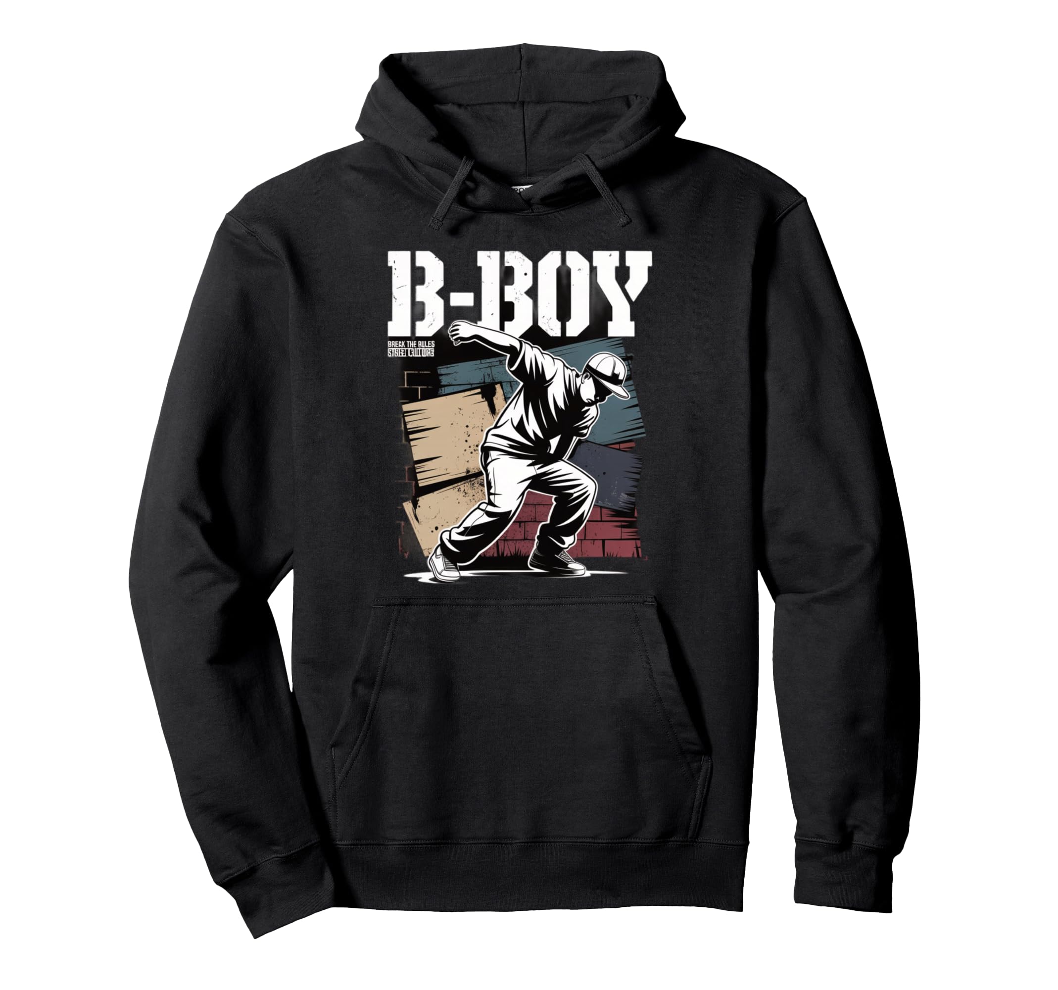 B Street Breakdance Dance Hip Hop Hoodie - Aesthetic Graphic Men Women - T-Shirt, Sweatshirt, Hoodie